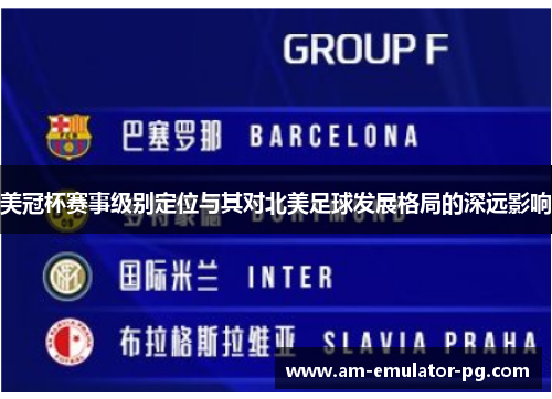 美冠杯赛事级别定位与其对北美足球发展格局的深远影响